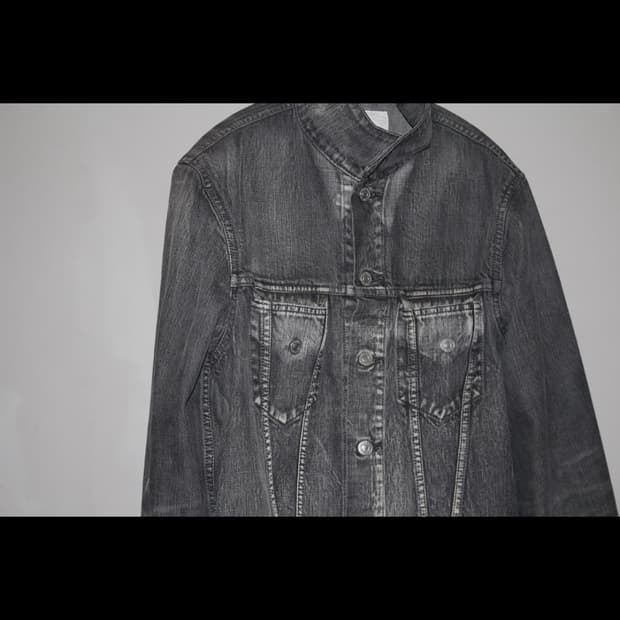 04ss 요지 야마모토 흑청데님자켓