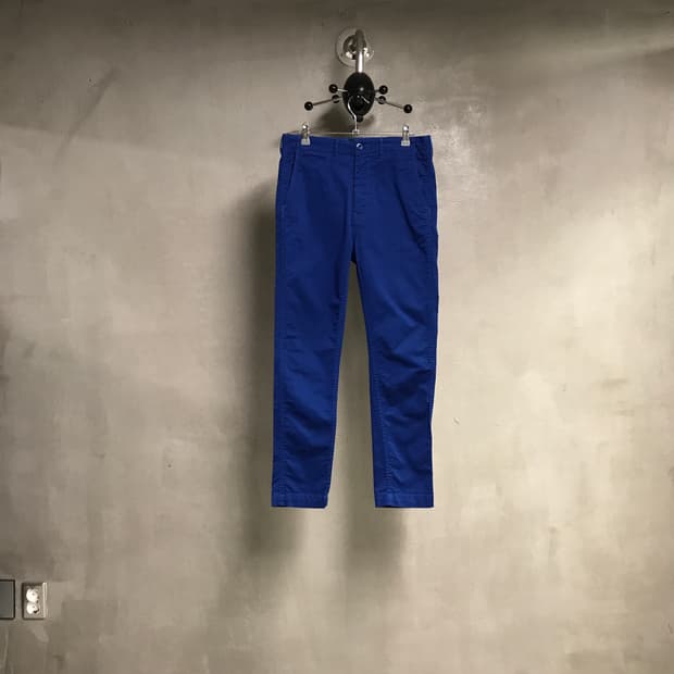 빔즈 코튼 팬츠 블루 S