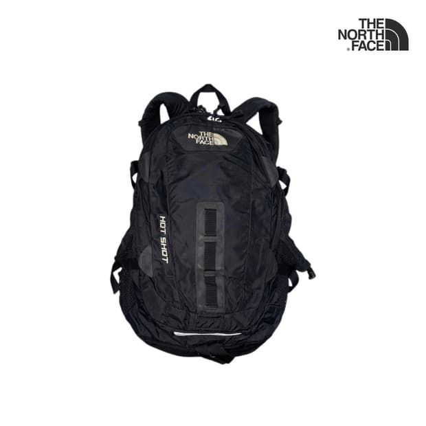 노스페이스 핫샷 고프코어 테크니컬 백팩 블랙