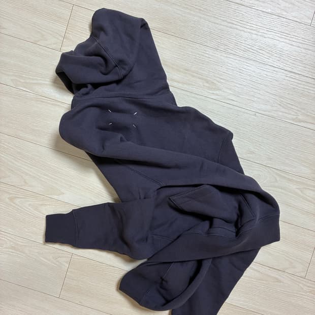 마르지엘라 비대칭 투포켓 후드 L