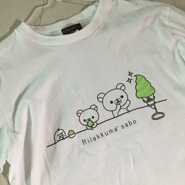 일본 공식 리락쿠마 티셔츠 L