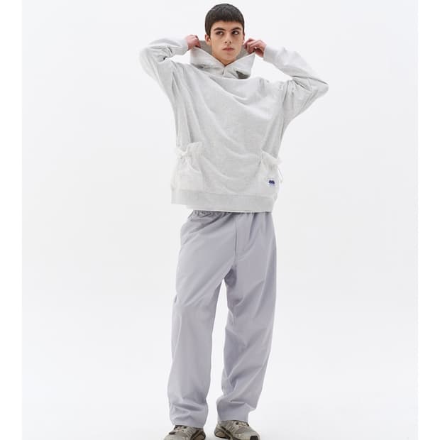 Gear Pocket Hoodie Pullover Melange