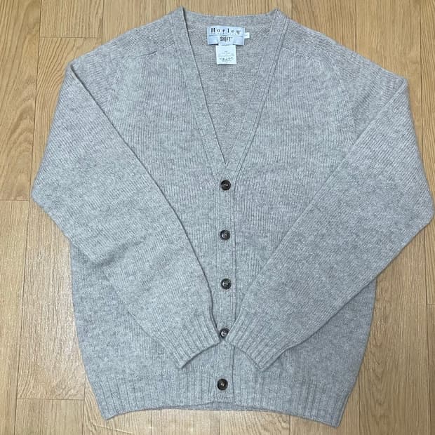 할리오브스코틀랜드 시프트지 가디건(3)