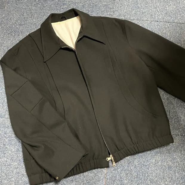 [S] 쿠어 울 블루종 자켓