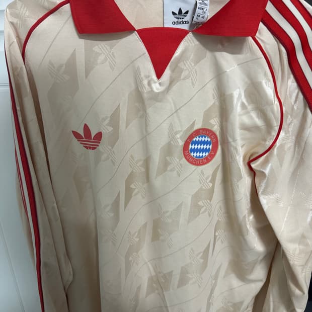 바이에른 뮌헨 레트로 롱슬리브