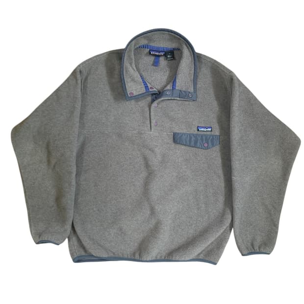[M] 90s 파타고니아 신칠라 풀오버 그레이 MADE IN USA
