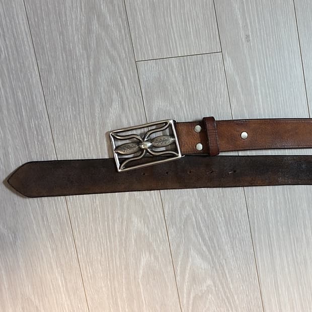 Rrl 스파이더 벨트 34size