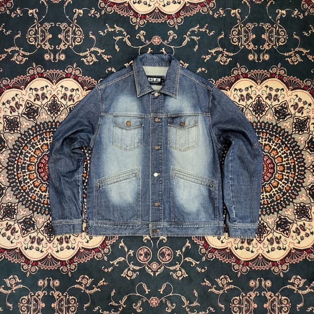 EDWIN 데님 자켓 (XXL)
