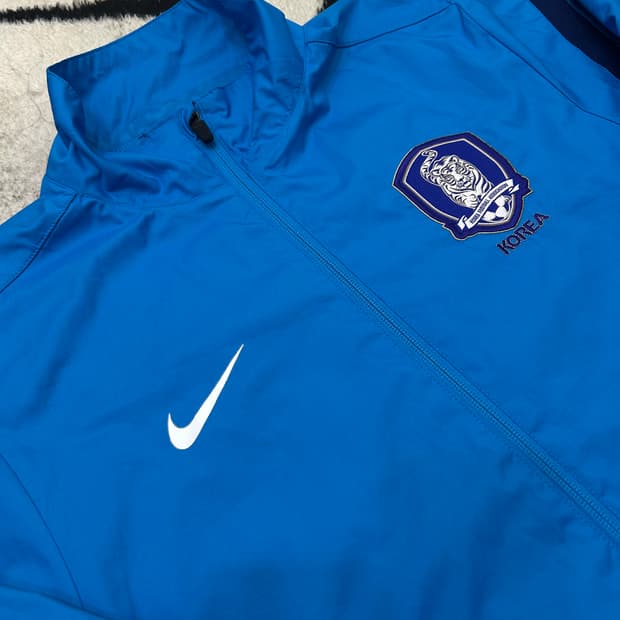 [M]나이키 12-13 국대 우븐 바람막이/블루