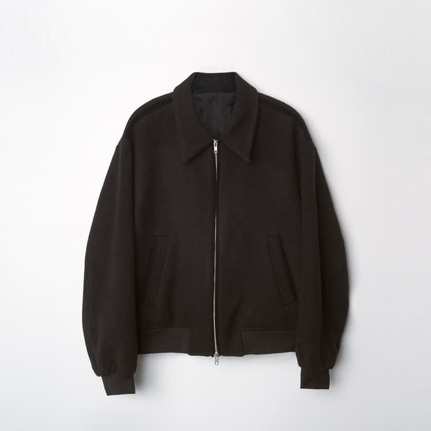 [2] 신더 아카이브 울 크롭 블루종