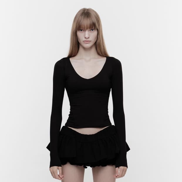 V NECK CONTOUR T