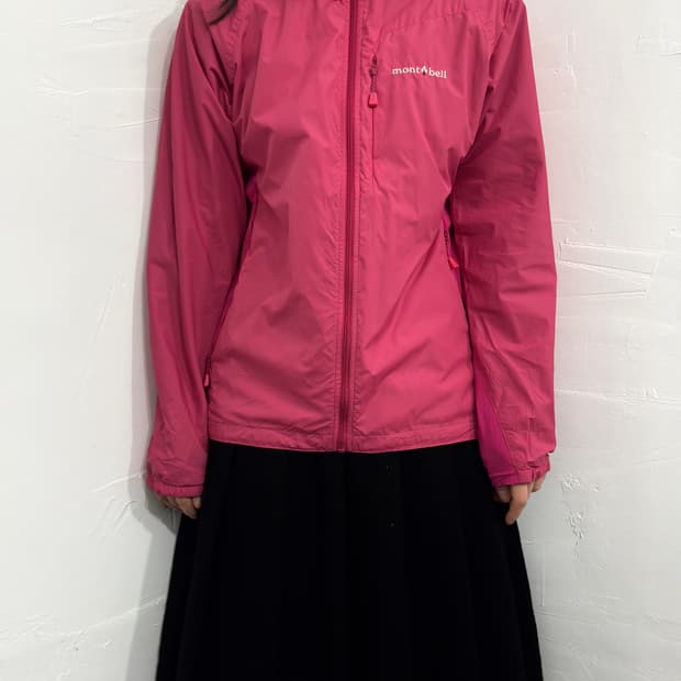 mont-bell pink jacket