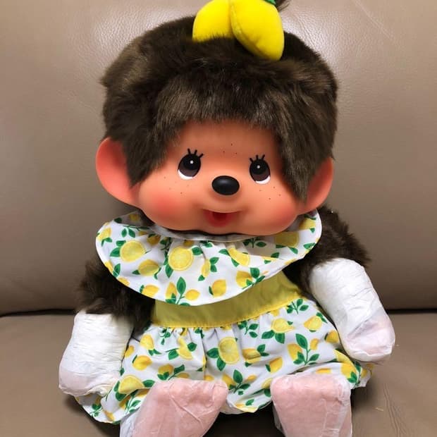 [무배17/새상품]레몬 몬치치 L 라지 여아 인형