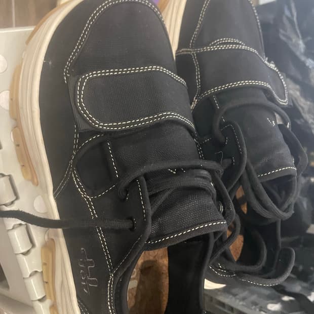 OTZShoes 검정 벨크로 신발270