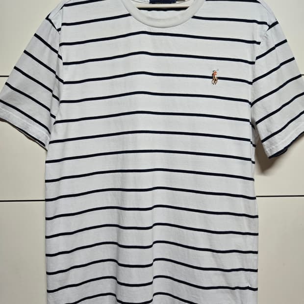 폴로 랄프로렌 멀티포니 스트라이프 반팔티셔츠 (큐알정품인증)