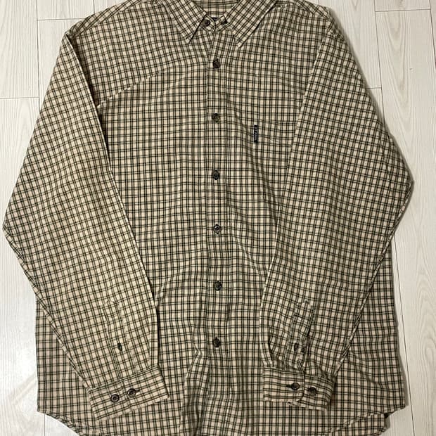 세인트폴 체크 긴팔 셔츠