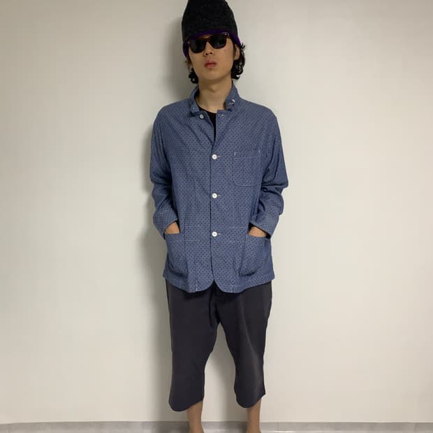 Dot Chambray Loiter Jacket