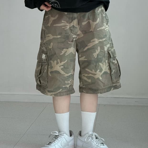 리바이스 카모 버뮤다 팬츠