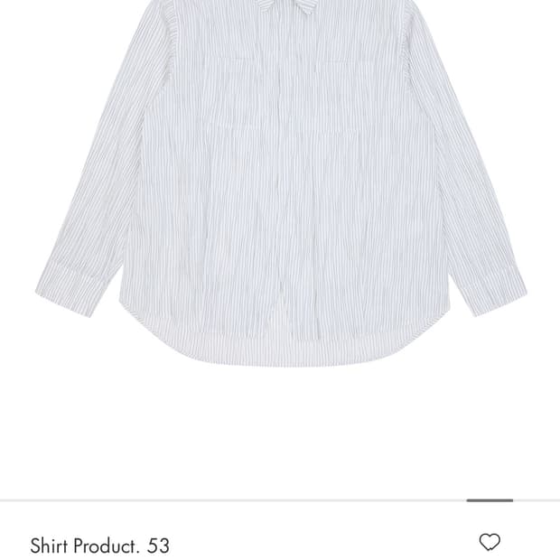 아더에러 25ss shirt