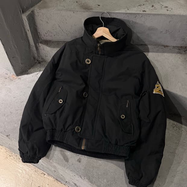 90s Phenix 피닉스 버튼업 봄버 구스다운 자켓