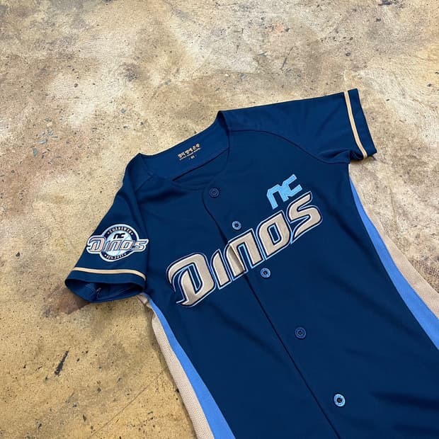 [정품/85] NC 다이노스 야구 유니폼 네이비 노마킹 b15