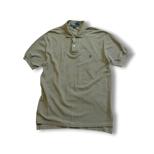 폴로 랄프로렌 카키 폴로 티셔츠