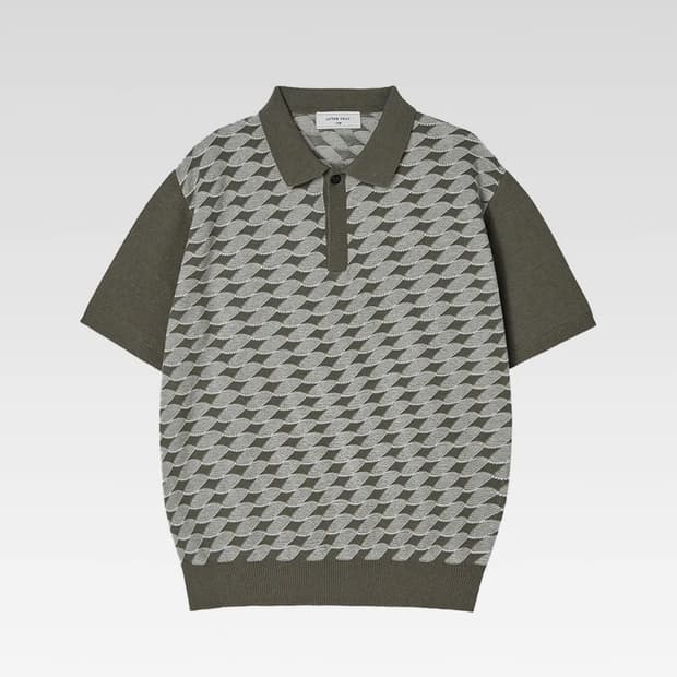 AFTER PRAY 폴로 반팔니트