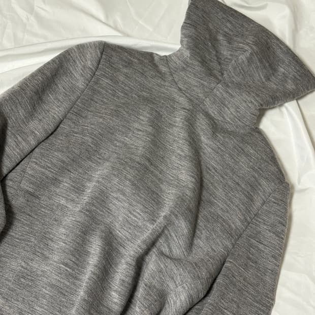 (W) [40] 메종 마틴 마르지엘라 울 롤 넥 탑