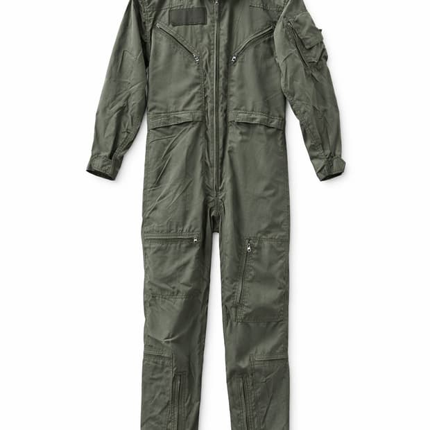 빈티지 미군 파일럿 점프수트 / 유틸리티 커버올 3L