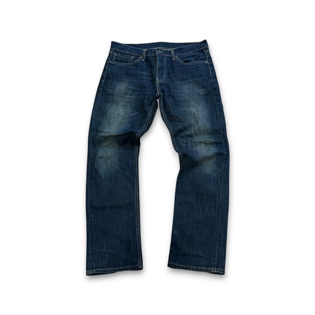 Levi's 511 워싱 스트레이트핏 데님 팬츠