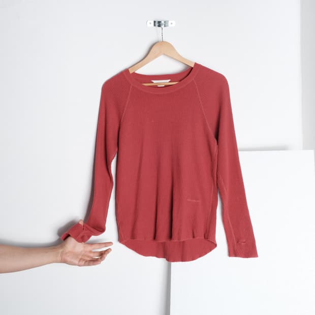 Unused waffle long sleeve