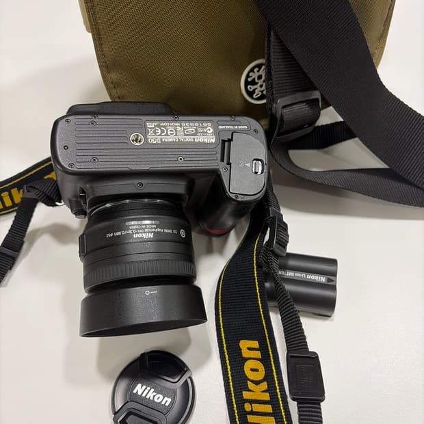 니콘 카메라 d 50 렌즈 35mm포함