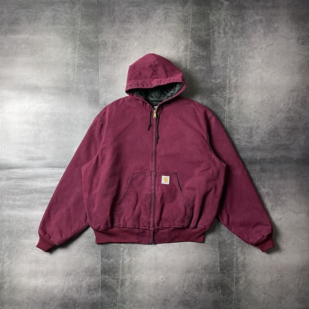 CARHARTT 1990s 칼하트 빈티지 루비 액티브자켓 A00538
