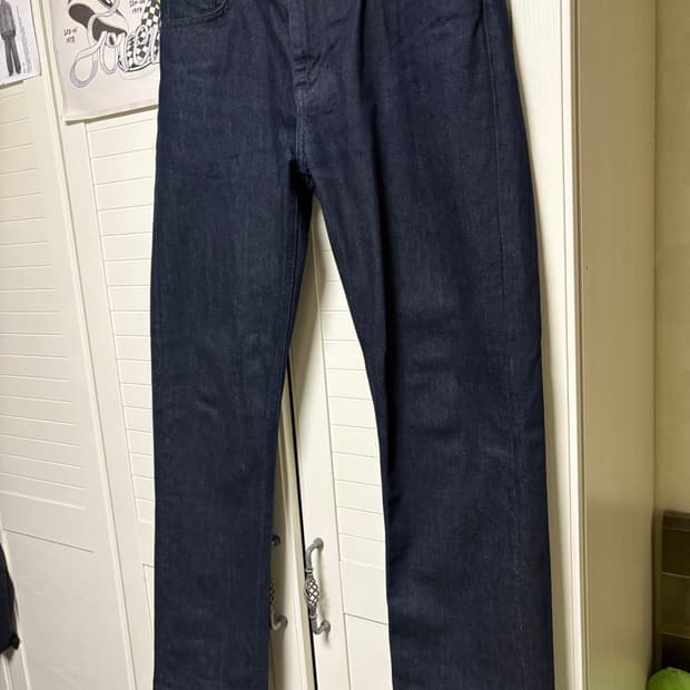 유니클로x헬무트랭 클래식 컷 인디고(33) 노수선