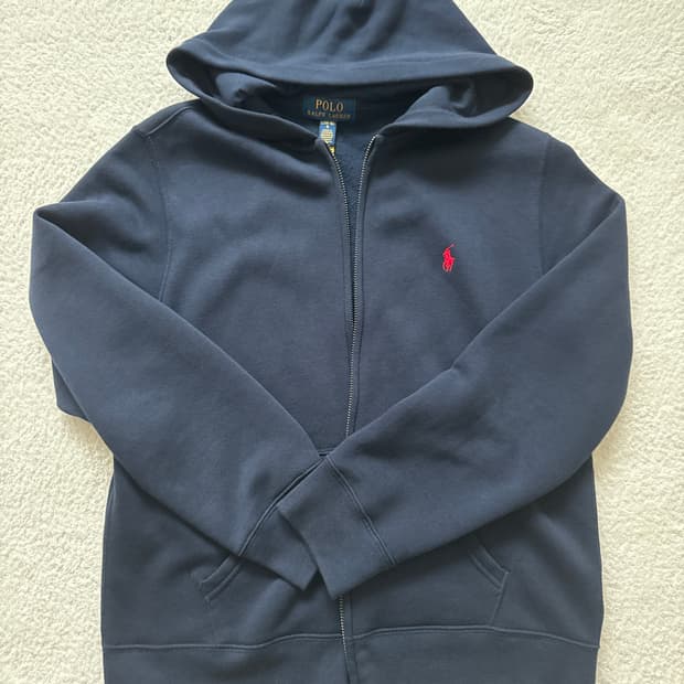 폴로 후드 집업