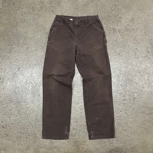 Carhartt 브라운 카펜터 팬츠 (33“)