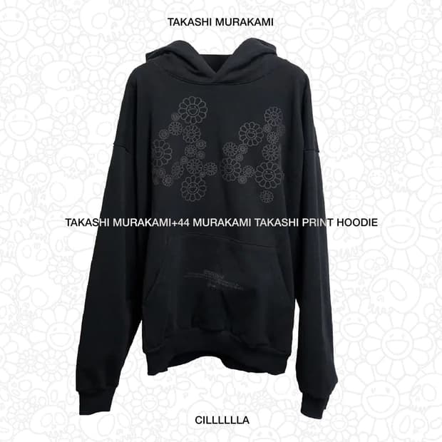 [2XL]TakashiMurakami+44 무라카미타카시 프린트 후드파카