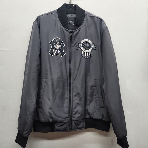 MLB 뉴욕양키스 로고 자수 항공점퍼 100(XL)