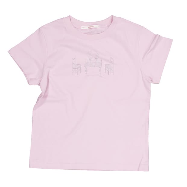 dinner table t-shirt_pink