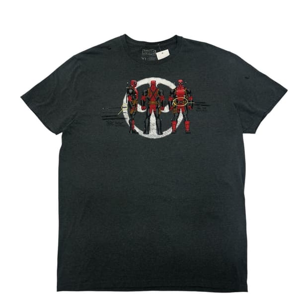 마블 데드풀 턴어라운드 반팔