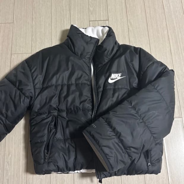 나이키 리버시블 패딩 L (여)
