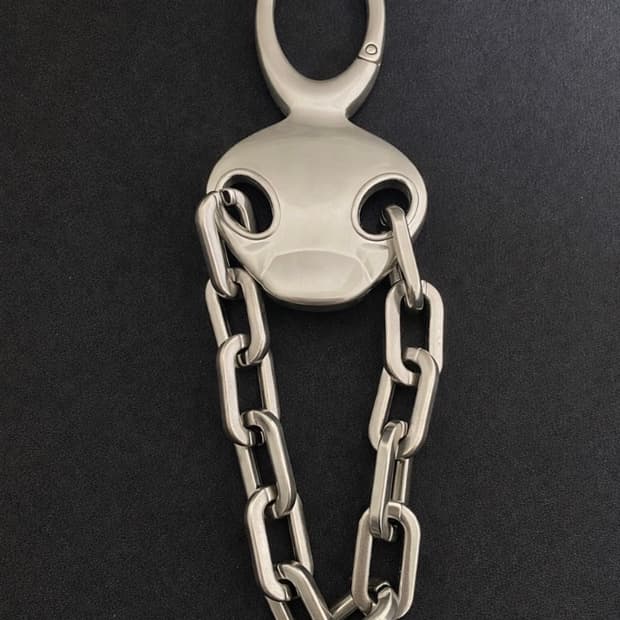 헤비 스틸 체인 키링