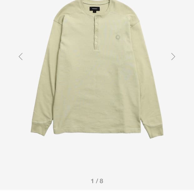 999휴머니티 헨리넥 긴팔 티셔츠 라이트 그린 2(M) 