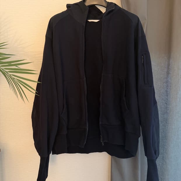 애프터프레이 파운틴 패널 후드집업 L