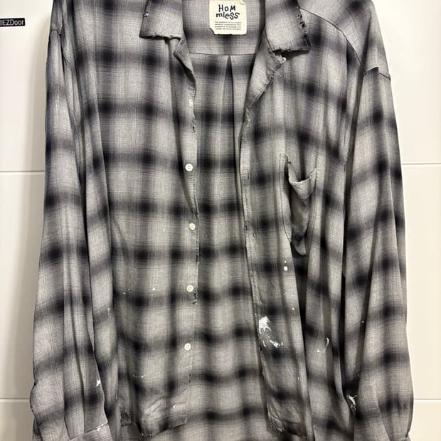 홈리스 레이온 셔츠