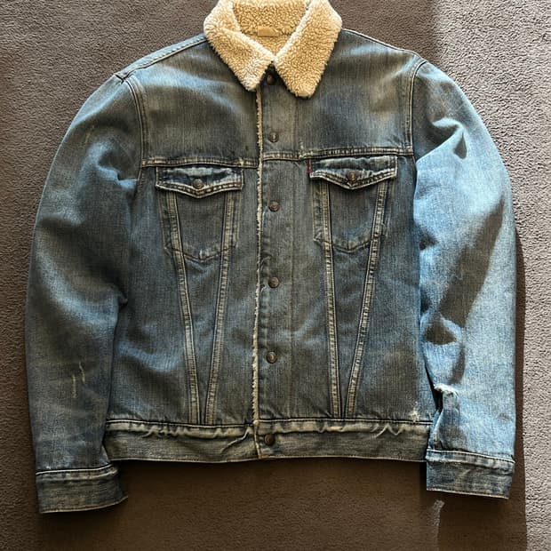 리바이스 LVC 쉐르파 트러커 자켓 처분 