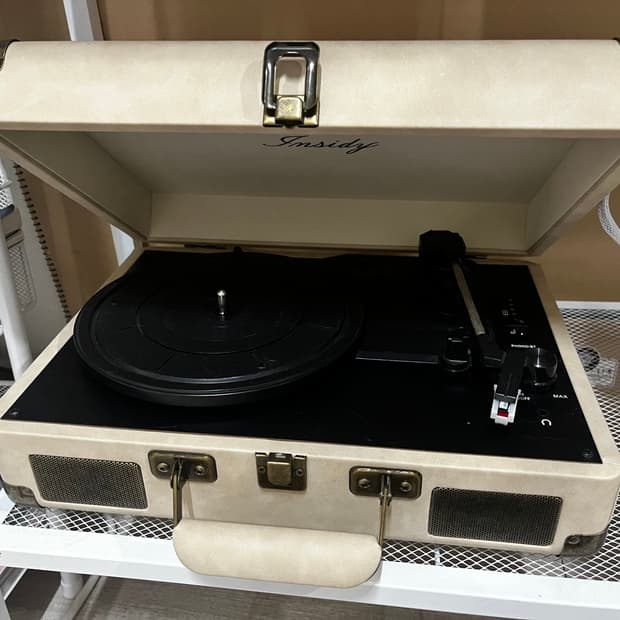 블루투스 스피커 턴테이블 조명