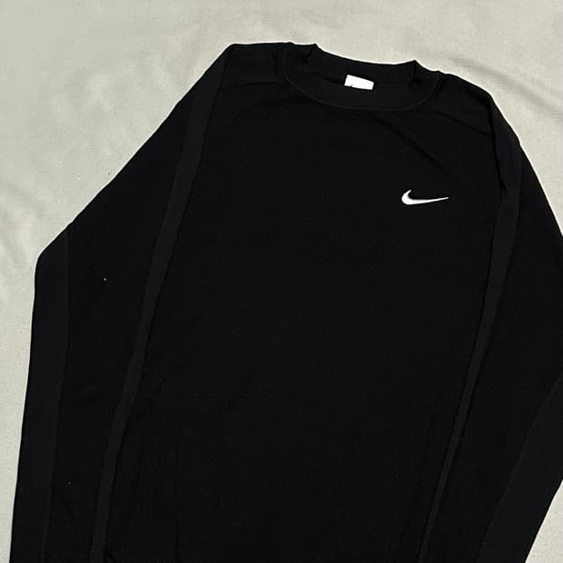 XL 나이키 블랙 니트
