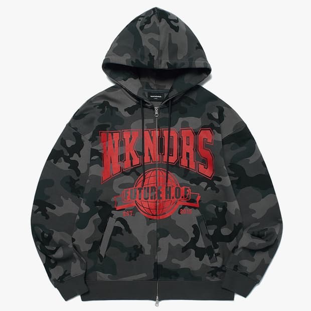 H.O.F ZIPUP HOODIE (B.CAMO)