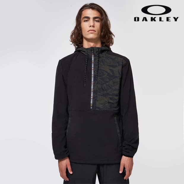 OAKLEY 오클리 해골 반집업 후드티 2XL